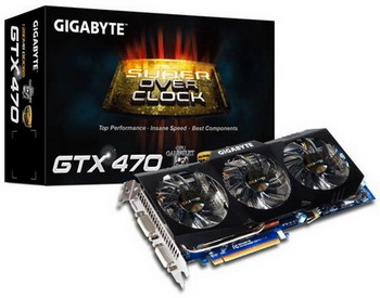 Gigabyte GeForce GTX 470 super overclock edition